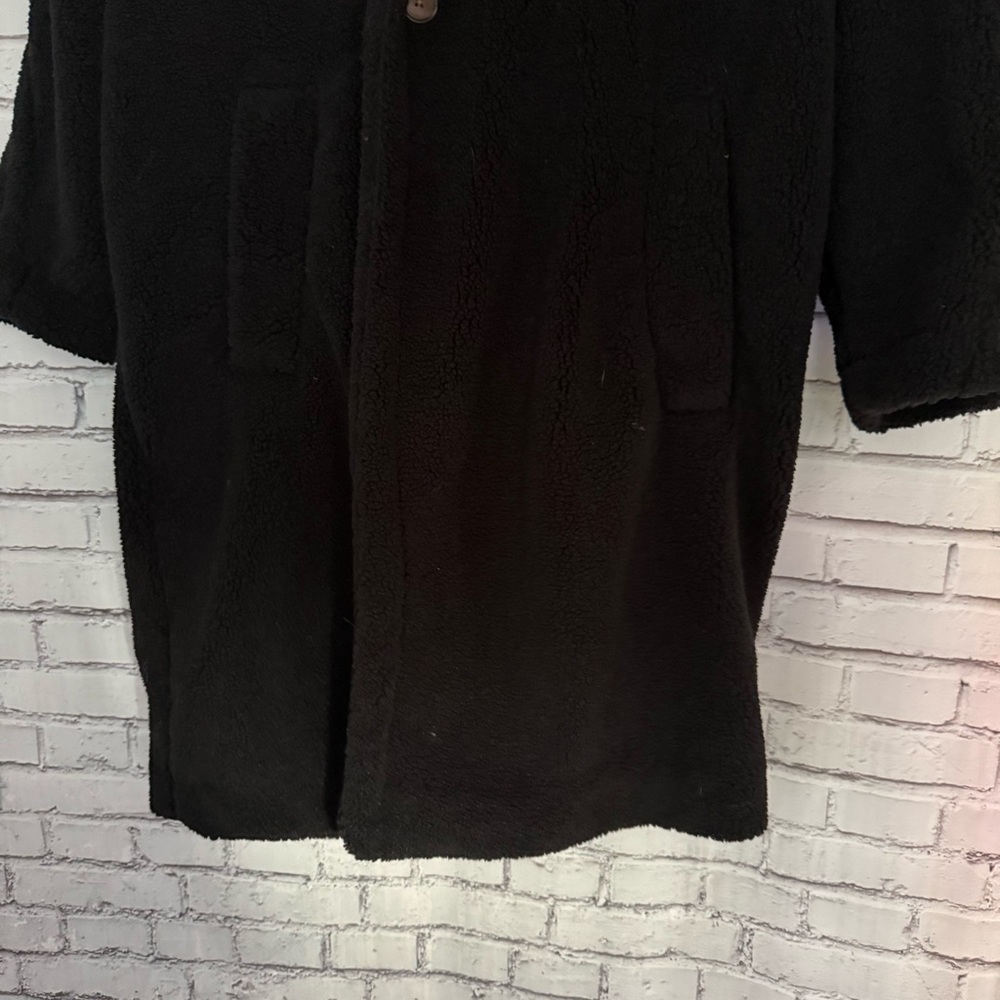 Universal Thread Double-Breasted Teddy Coat - image 3